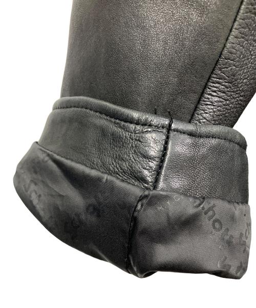 Schott（ショット）Schott (ショット) ダブルライダースジャケット ブラック サイズ:Lの古着・服飾アイテム
