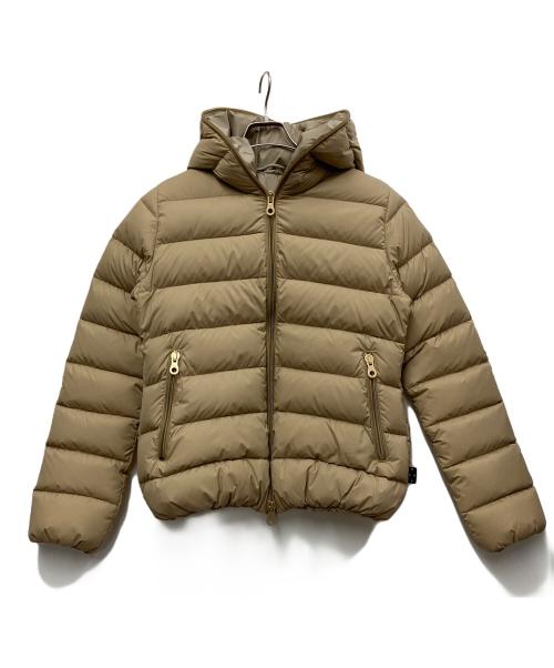 DUVETICA（デュベティカ）DUVETICA (デュベティカ) フーデットダウンジャケット ベージュ サイズ:44の古着・服飾アイテム