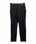 AKMエーケーエム）の古着「DUAL WARM BARE PONTI SWING EASY PANTS」｜ブラック