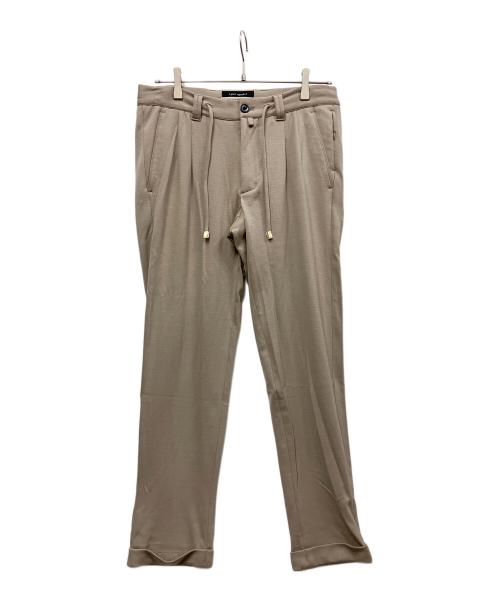 1piu1uguale3（ウノピュウノウグァーレトレ）1piu1uguale3 (ウノピュウノウグァーレトレ) EASY ITALY TROUSERS PANTS アイボリー サイズ:3の古着・服飾アイテム