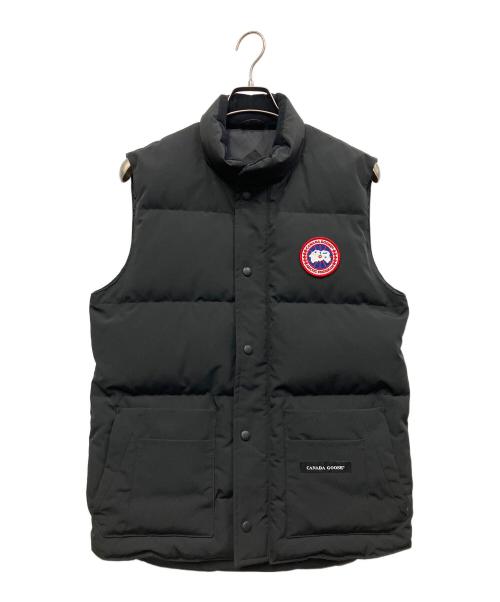 CANADA GOOSE（カナダグース）CANADA GOOSE (カナダグース) FREESTYLE CREW VEST ブラック サイズ:Sの古着・服飾アイテム