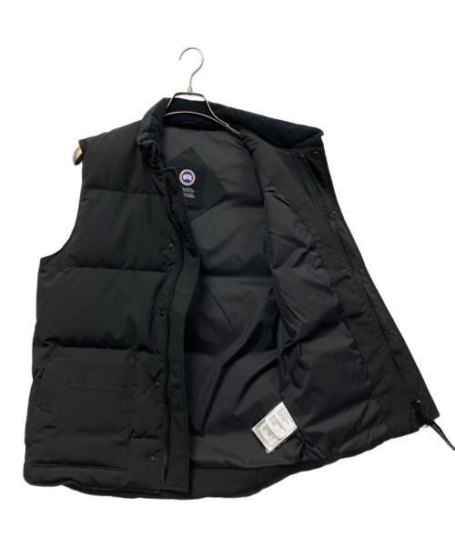 CANADA GOOSE（カナダグース）CANADA GOOSE (カナダグース) FREESTYLE CREW VEST ブラック サイズ:Sの古着・服飾アイテム