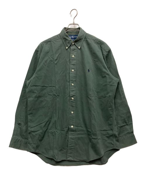 RALPH LAUREN（ラルフローレン）RALPH LAUREN (ラルフローレン) 長袖シャツ グリーン サイズ:Mの古着・服飾アイテム