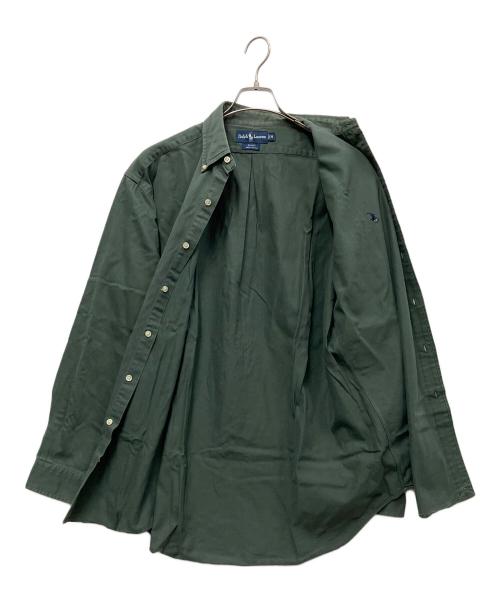 RALPH LAUREN（ラルフローレン）RALPH LAUREN (ラルフローレン) 長袖シャツ グリーン サイズ:Mの古着・服飾アイテム