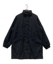 STEVEN ALAN（スティーブンアラン）の古着「ブラッシュド パデッド スタンド コート」｜ブラック
