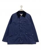 Traditional Weatherwearトラディショナルウェザーウェア）の古着「ポリエステルハンティングジャケット」｜ネイビー