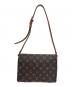 LOUIS VUITTON (ルイ ヴィトン) モノグラム ミュゼット・タンゴ ショルダーバッグ ブラウン：65000円