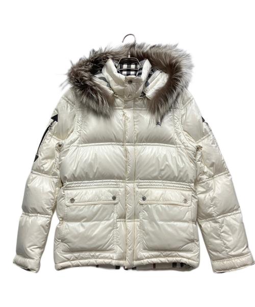 BURBERRY BLACK LABEL（バーバリーブラックレーベル）BURBERRY BLACK LABEL (バーバリーブラックレーベル) ダウンジャケット ホワイト サイズ:Mの古着・服飾アイテム
