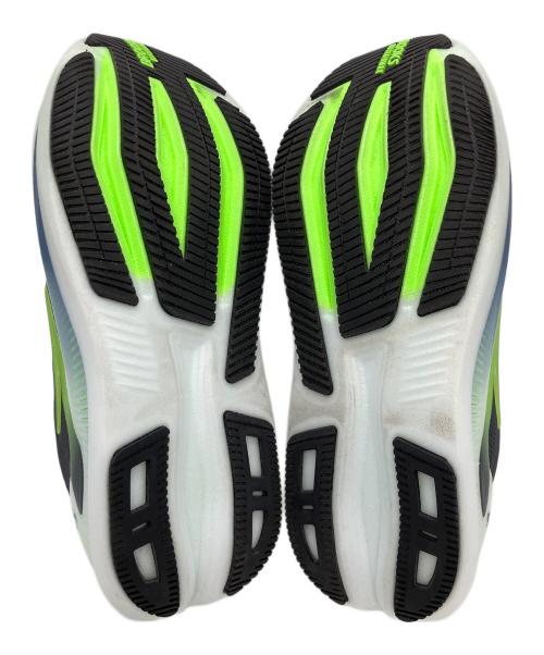 BROOKS（ブルックス）BROOKS (ブルックス) Glycerin MAX 2厚底ランニングシューズ ブラック×グリーン サイズ:28の古着・服飾アイテム