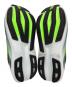 中古・古着 BROOKS (ブルックス) Glycerin MAX 2厚底ランニングシューズ ブラック×グリーン サイズ:28：15000円