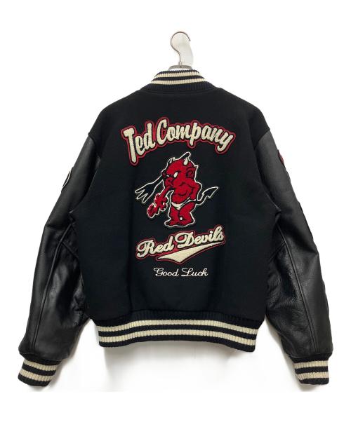 TEDMAN'S（テッドマンズ）TEDMAN'S (テッドマンズ) 300着限定 袖革スタジャン ブラック サイズ:44の古着・服飾アイテム