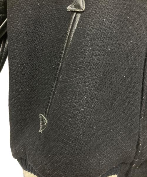 TEDMAN'S（テッドマンズ）TEDMAN'S (テッドマンズ) 300着限定 袖革スタジャン ブラック サイズ:44の古着・服飾アイテム