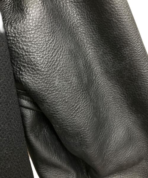 TEDMAN'S（テッドマンズ）TEDMAN'S (テッドマンズ) 300着限定 袖革スタジャン ブラック サイズ:44の古着・服飾アイテム