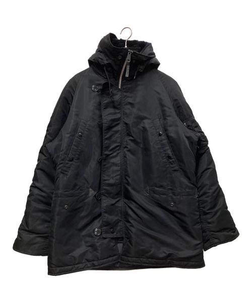 ALPHA（アルファ）ALPHA (アルファ) N-3B フライトジャケット ブラック サイズ:Lの古着・服飾アイテム