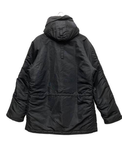 ALPHA（アルファ）ALPHA (アルファ) N-3B フライトジャケット ブラック サイズ:Lの古着・服飾アイテム