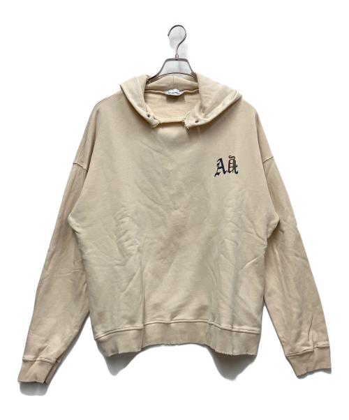 askyurself（アスクユアセルフ）askyurself (アスクユアセルフ) プルオーバーパーカー アイボリー サイズ:Mの古着・服飾アイテム