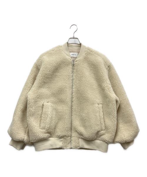 FRAY ID（フレイ アイディー）FRAY ID (フレイ アイディー) ボアジャケット ベージュ サイズ:1の古着・服飾アイテム