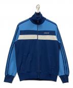 adidasアディダス）の古着「トラックジャケット」｜ブルー