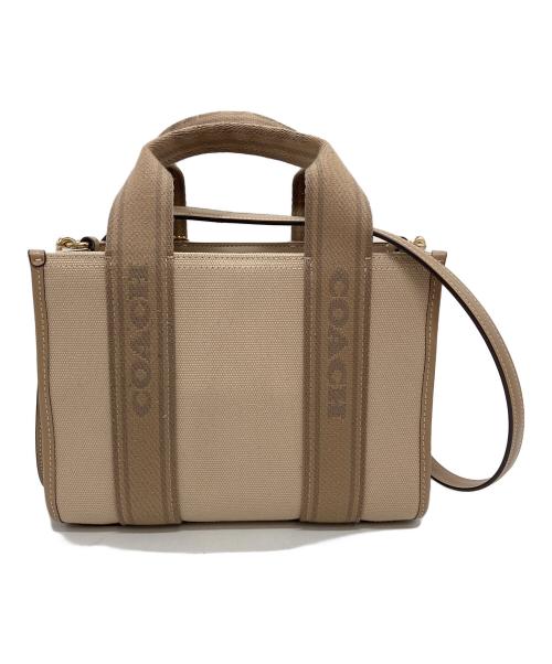 COACH（コーチ）COACH (コーチ) スミス トート バッグ 24 ベージュの古着・服飾アイテム