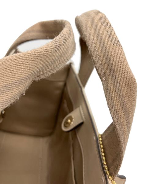 COACH（コーチ）COACH (コーチ) スミス トート バッグ 24 ベージュの古着・服飾アイテム