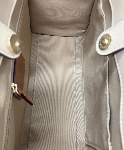COACH（コーチ）COACH (コーチ) スミス トート バッグ 24 ベージュの古着・服飾アイテム