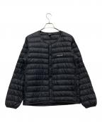 mont-bellモンベル）の古着「スペリオダウンラウンドネックジャケット」｜ブラック