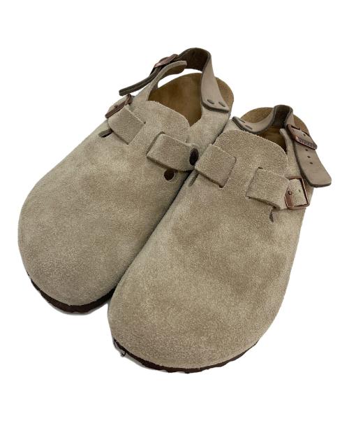 BIRKENSTOCK（ビルケンシュトック）BIRKENSTOCK (ビルケンシュトック) TOKIO SUEDE アイボリー サイズ:24.5の古着・服飾アイテム