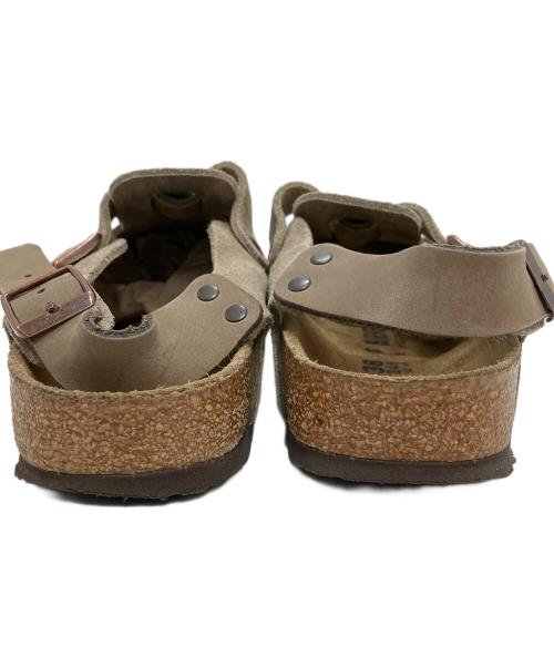 BIRKENSTOCK（ビルケンシュトック）BIRKENSTOCK (ビルケンシュトック) TOKIO SUEDE アイボリー サイズ:24.5の古着・服飾アイテム