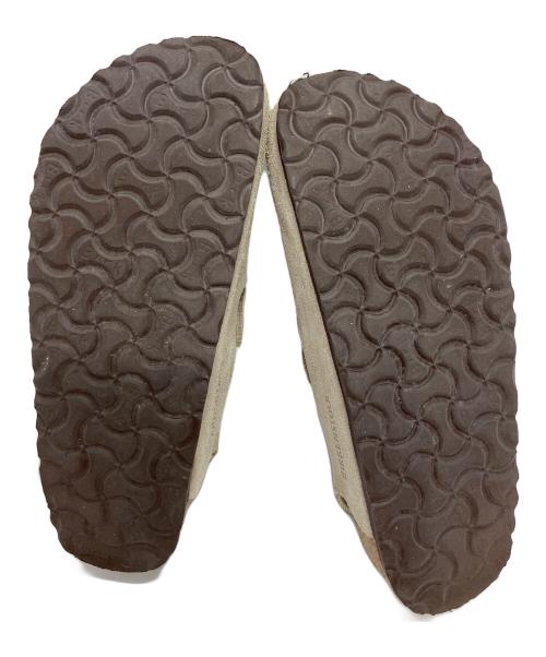 BIRKENSTOCK（ビルケンシュトック）BIRKENSTOCK (ビルケンシュトック) TOKIO SUEDE アイボリー サイズ:24.5の古着・服飾アイテム