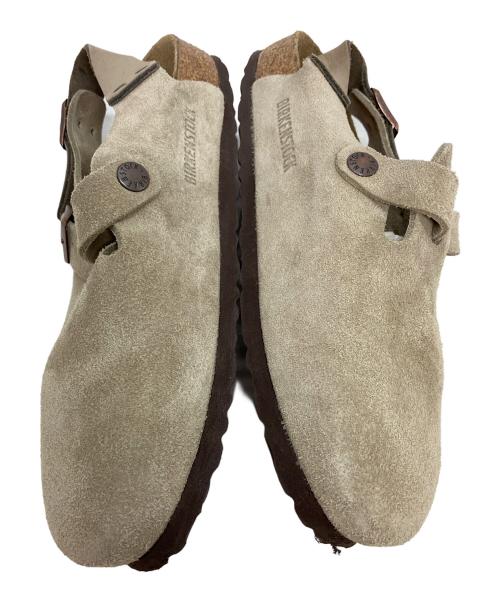 BIRKENSTOCK（ビルケンシュトック）BIRKENSTOCK (ビルケンシュトック) TOKIO SUEDE アイボリー サイズ:24.5の古着・服飾アイテム
