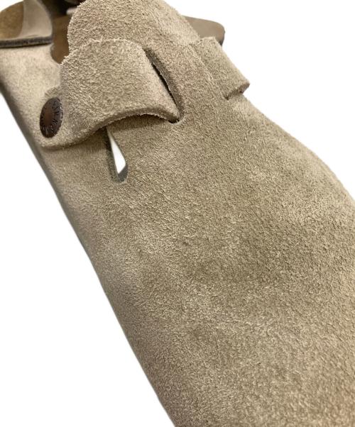 BIRKENSTOCK（ビルケンシュトック）BIRKENSTOCK (ビルケンシュトック) TOKIO SUEDE アイボリー サイズ:24.5の古着・服飾アイテム