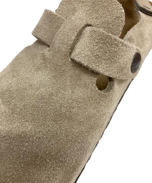 BIRKENSTOCK（ビルケンシュトック）BIRKENSTOCK (ビルケンシュトック) TOKIO SUEDE アイボリー サイズ:24.5の古着・服飾アイテム