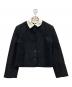 BIRTHDAY BASH（バースデーバッシュ）の古着「2WAY COLLAR BOUCLE JACKET」｜ブラック