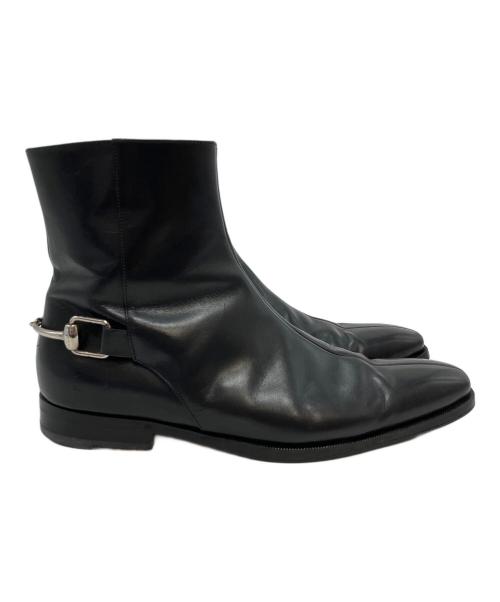 GUCCI（グッチ）GUCCI (グッチ) クシュクシュブーツ ブラック サイズ:40の古着・服飾アイテム