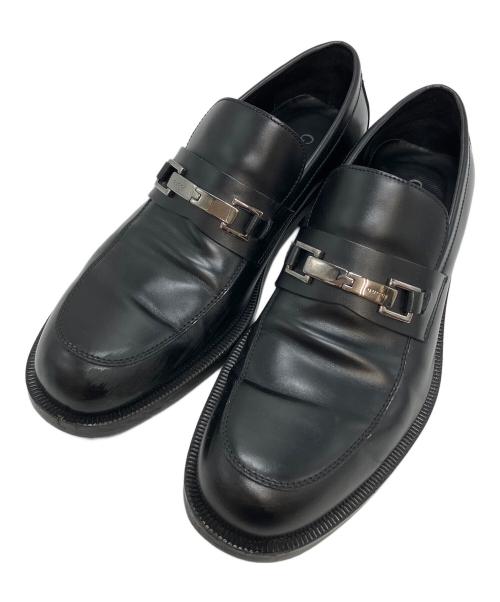 GUCCI（グッチ）GUCCI (グッチ) ローファー ブラック サイズ:41　1/2Eの古着・服飾アイテム