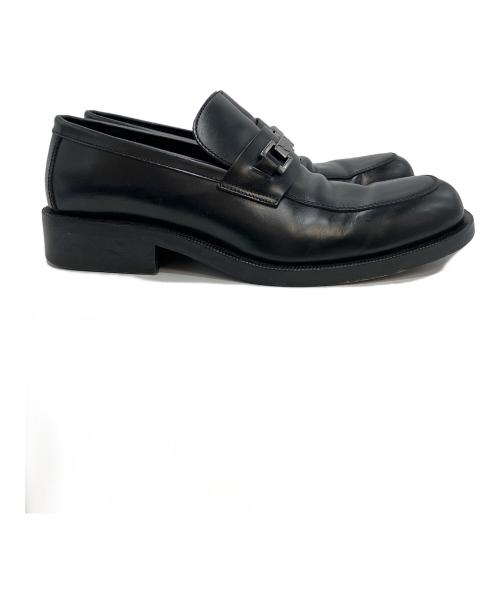 GUCCI（グッチ）GUCCI (グッチ) ローファー ブラック サイズ:41　1/2Eの古着・服飾アイテム