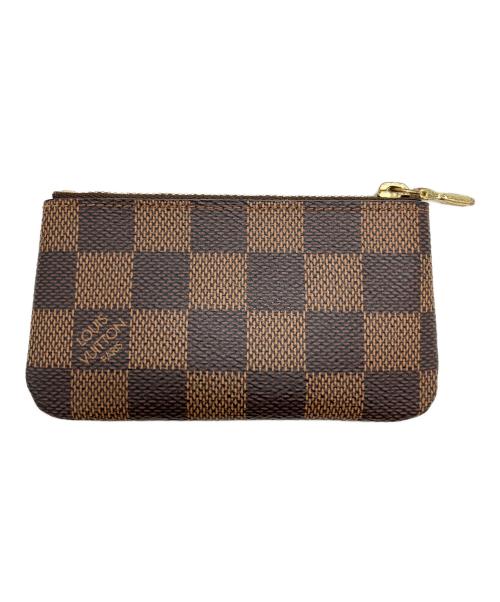 LOUIS VUITTON（ルイ ヴィトン）LOUIS VUITTON (ルイ ヴィトン) ダミエ ポシェット・クレ キーケース ブラウンの古着・服飾アイテム