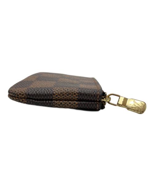 LOUIS VUITTON（ルイ ヴィトン）LOUIS VUITTON (ルイ ヴィトン) ダミエ ポシェット・クレ キーケース ブラウンの古着・服飾アイテム