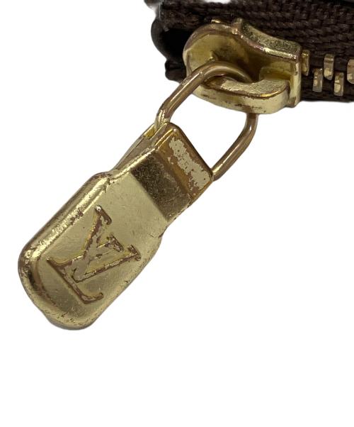 LOUIS VUITTON（ルイ ヴィトン）LOUIS VUITTON (ルイ ヴィトン) ダミエ ポシェット・クレ キーケース ブラウンの古着・服飾アイテム