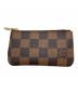 LOUIS VUITTON（ルイ ヴィトン）の古着「ダミエ ポシェット・クレ キーケース」｜ブラウン