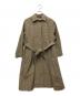 MACKINTOSH PHILOSOPHY（マッキントッシュ フィロソフィー）の古着「ステンカラーコート」｜ブラウン×グリーン