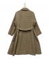 MACKINTOSH PHILOSOPHY (マッキントッシュ フィロソフィー) ステンカラーコート ブラウン×グリーン サイズ:2：8000円