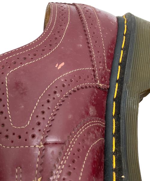 Dr.Martens COMME des GARCONS（ドクターマーチン コム・デ・ギャルソン）Dr.Martens COMME des GARCONS (ドクターマーチン コム・デ・ギャルソン) ウィングチップシューズ ボルドー サイズ:29の古着・服飾アイテム