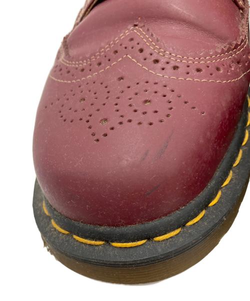 Dr.Martens COMME des GARCONS（ドクターマーチン コム・デ・ギャルソン）Dr.Martens COMME des GARCONS (ドクターマーチン コム・デ・ギャルソン) ウィングチップシューズ ボルドー サイズ:29の古着・服飾アイテム