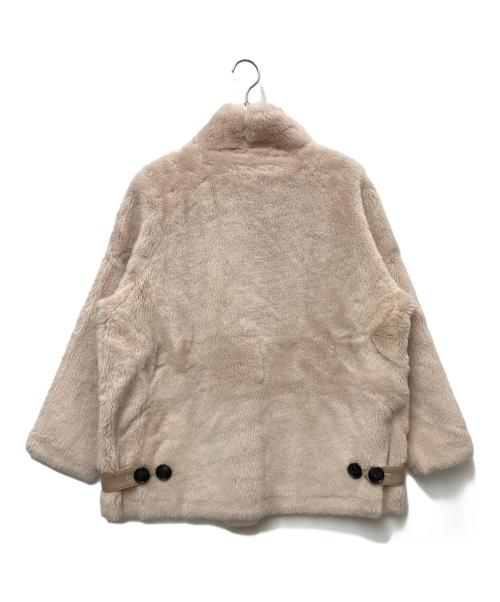 LAULEN（ローレン）LAULEN (ローレン) B3 boa jacket ベージュ サイズ:Mの古着・服飾アイテム
