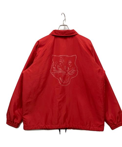Onitsuka Tiger（オニツカタイガー）Onitsuka Tiger (オニツカタイガー) コーチジャケット レッド サイズ:XLの古着・服飾アイテム