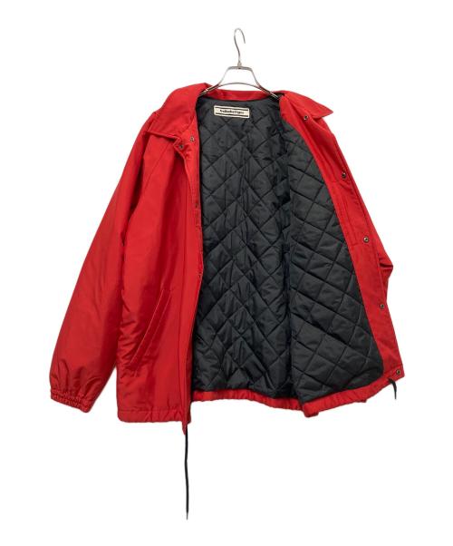 Onitsuka Tiger（オニツカタイガー）Onitsuka Tiger (オニツカタイガー) コーチジャケット レッド サイズ:XLの古着・服飾アイテム