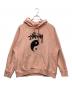 stussy（ステューシー）の古着「プルオーバーパーカー」｜ピンク
