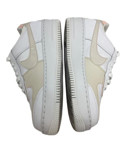 NIKE（ナイキ）NIKE (ナイキ) エア フォース1シャドウスニーカー ホワイト×ピンク サイズ:25の古着・服飾アイテム