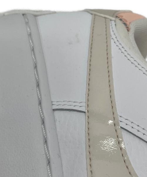 NIKE（ナイキ）NIKE (ナイキ) エア フォース1シャドウスニーカー ホワイト×ピンク サイズ:25の古着・服飾アイテム